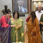 “Where Silence Becomes Form” Solo Show of Paintings By contemporary artist Nidhi Sharma in Jehangir Art Gallery